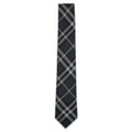 Burberry Classic Cut Vintage Check Silk Tie Charcoal