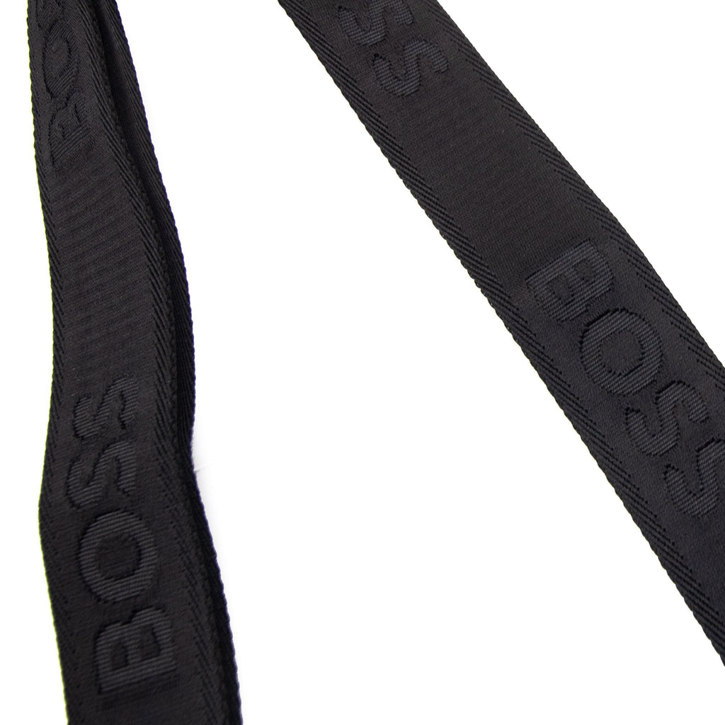 Hugo Boss Zair S Z Signature Stripe Logo Detail Bag Black 001
