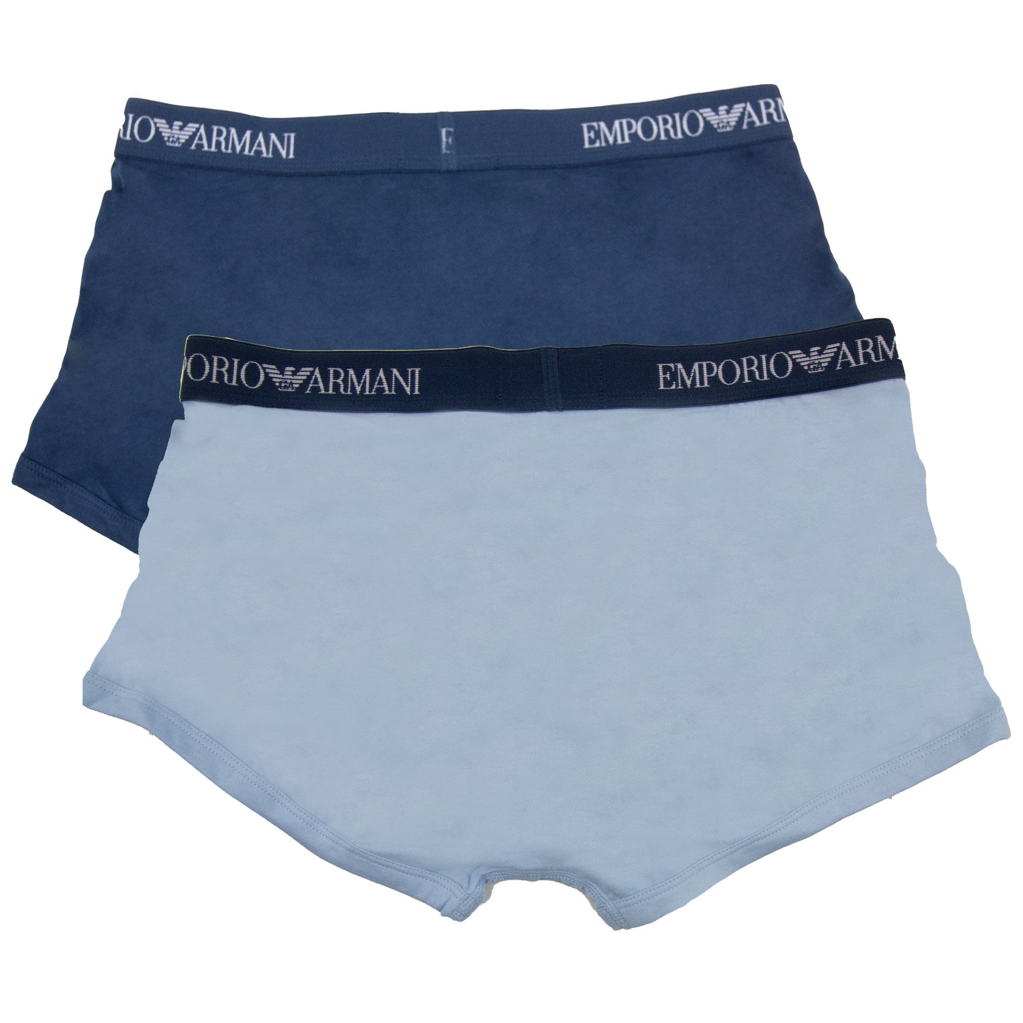 Emporio Armani 2 Pack Boxer Trunk Light Blue