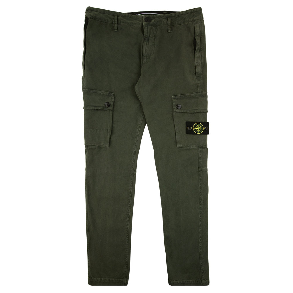 Stone Island 303l1 T.co+old Cargo Trousers Khaki