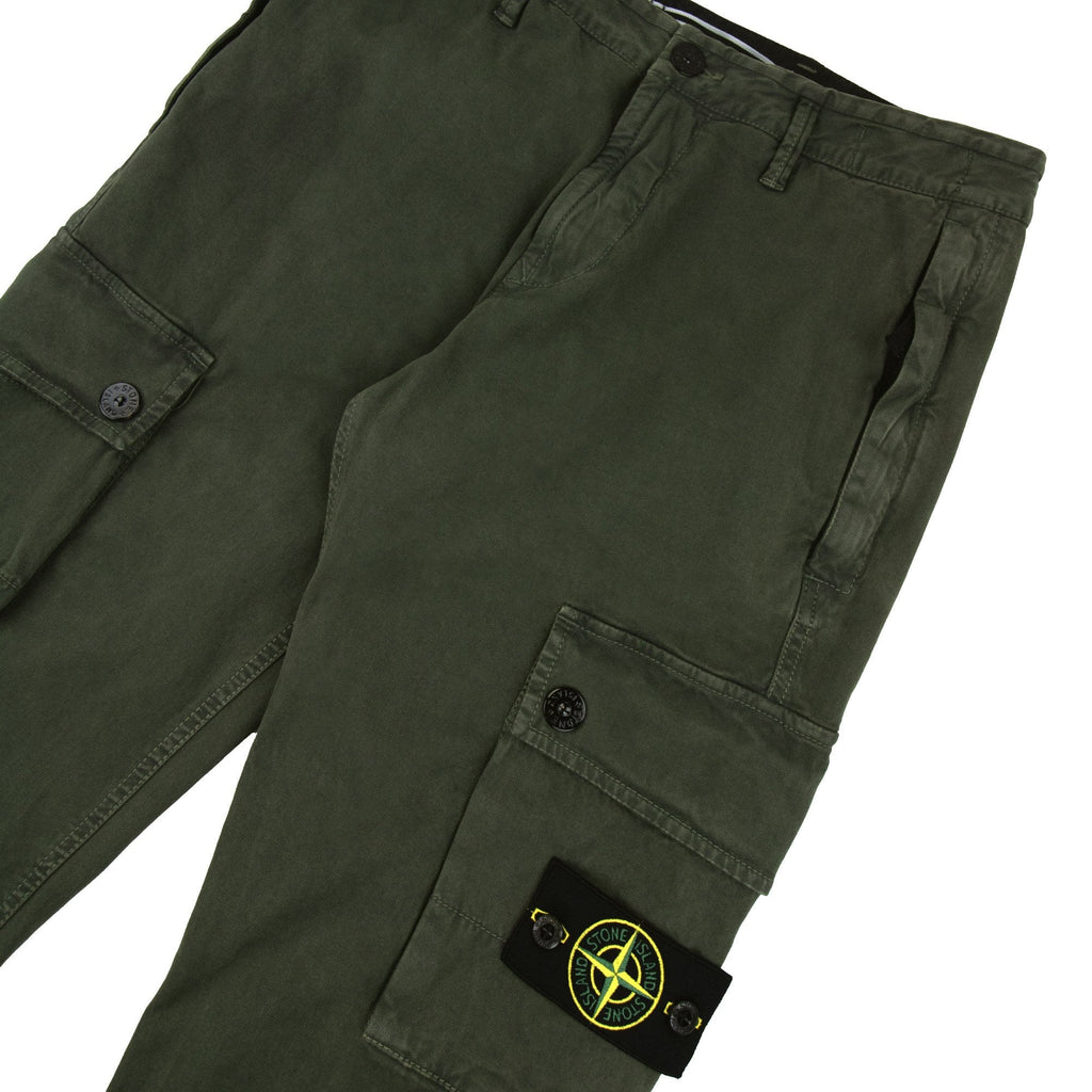 Stone Island 303l1 T.co+old Cargo Trousers Khaki
