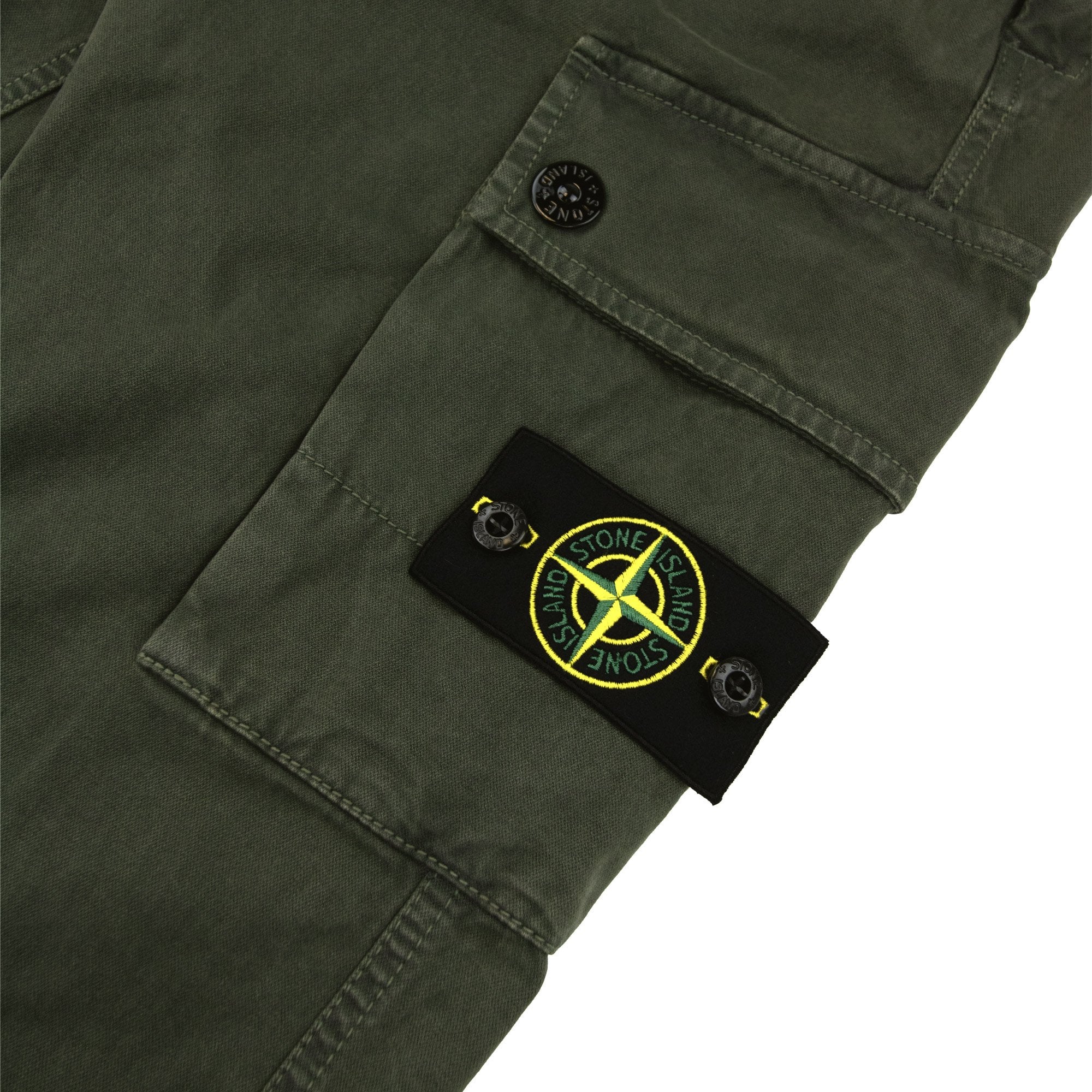Stone Island 303l1 T.co+old Cargo Trousers Khaki