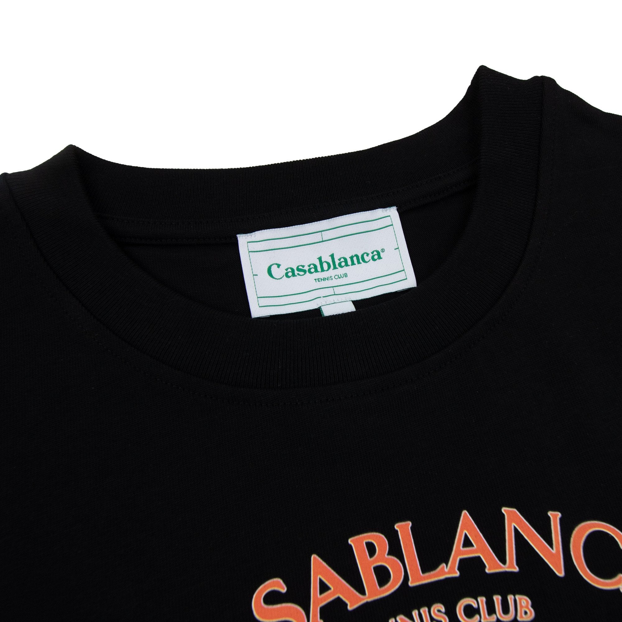 Casablanca Unity Is Power Printed T Shirt Black