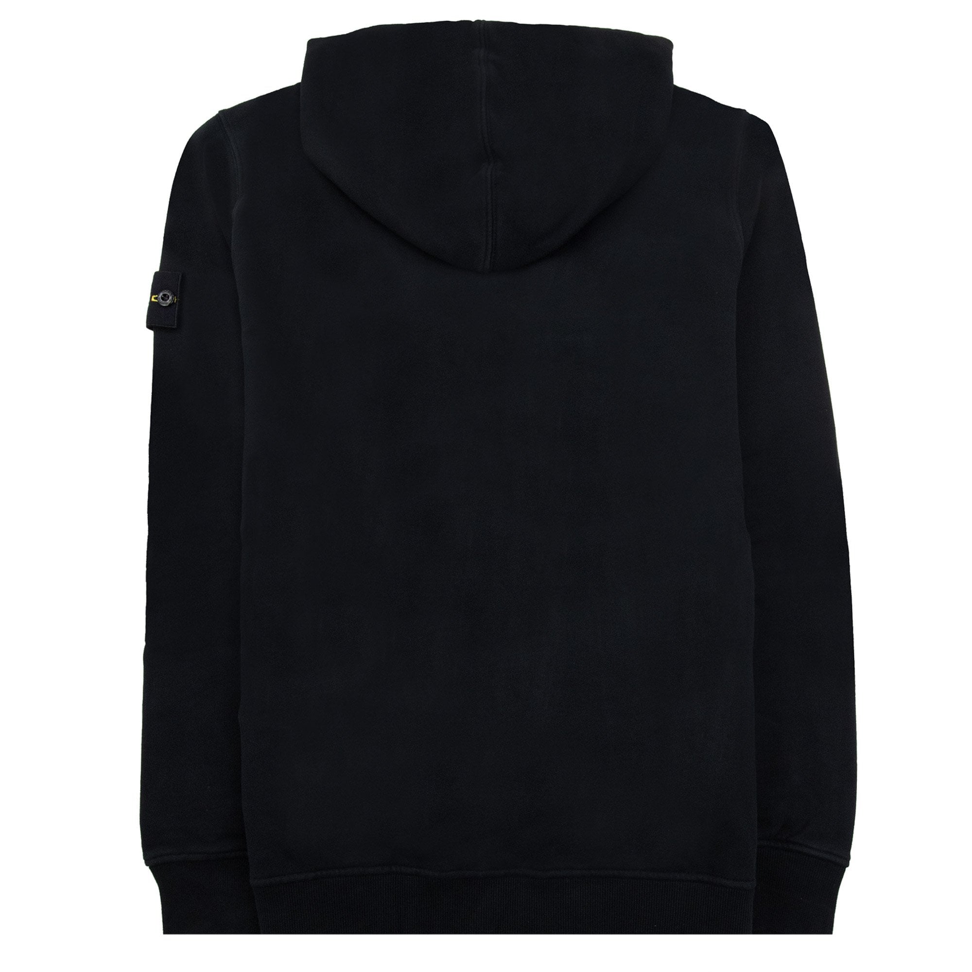Stone Island 63520 Brushed Organic Cotton Fleece Black V0029