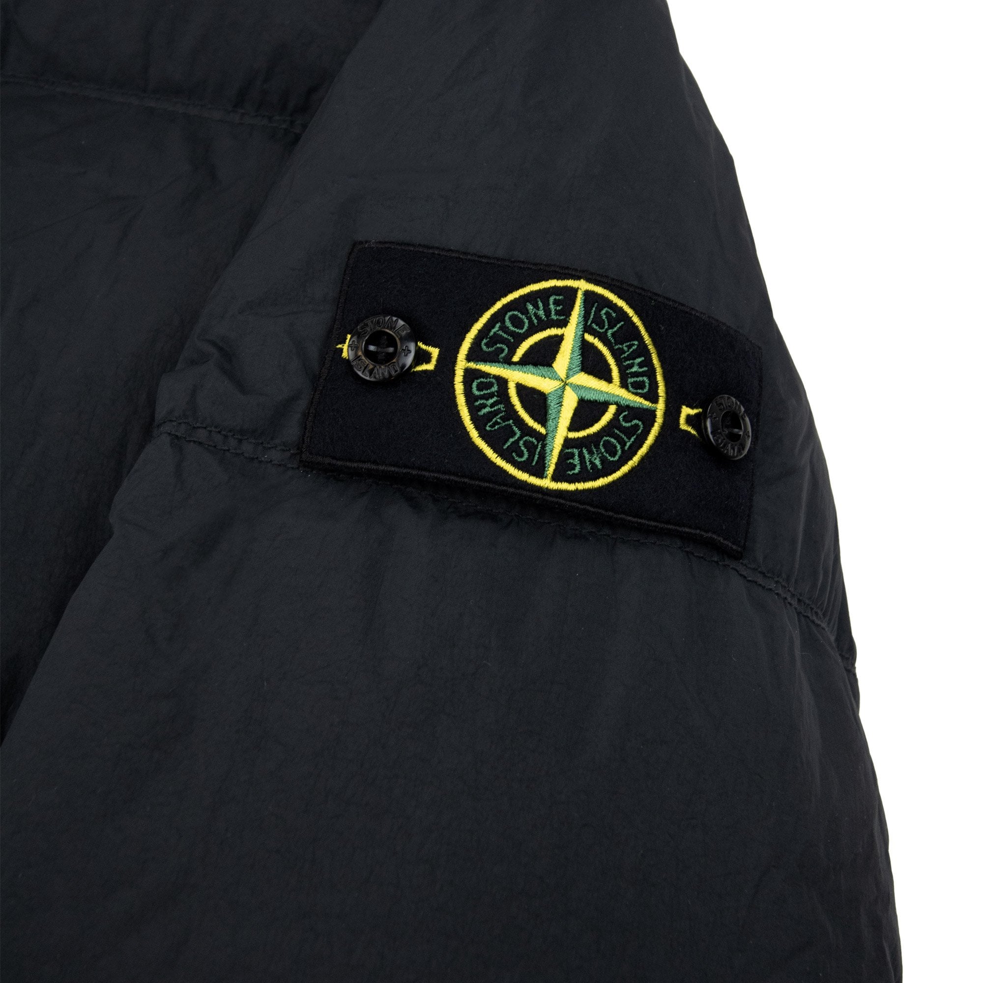 Stone Island 70123 Crinkle Reps R-ny Down Parka Black V0029