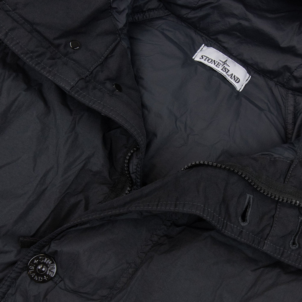 Stone Island 70123 Crinkle Reps R-ny Down Parka Black V0029