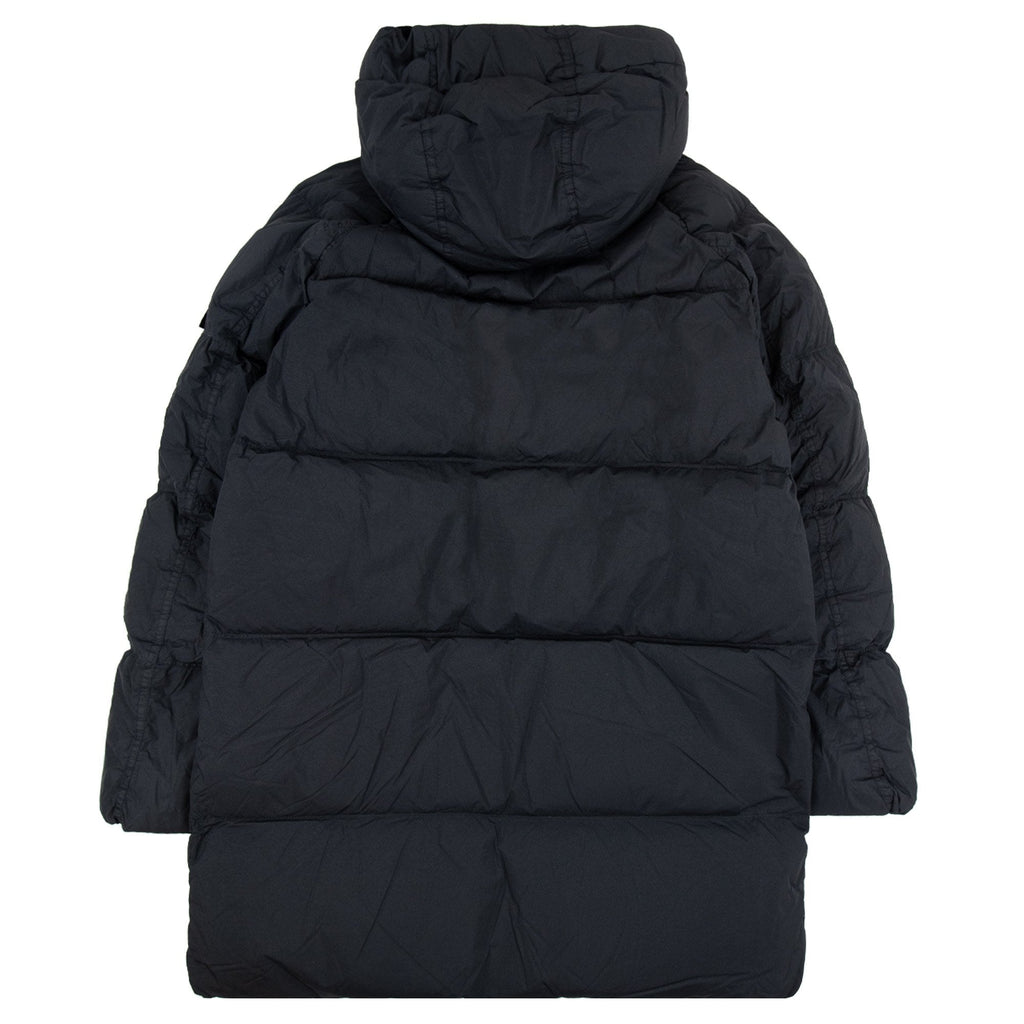 Stone Island 70123 Crinkle Reps R-ny Down Parka Black V0029