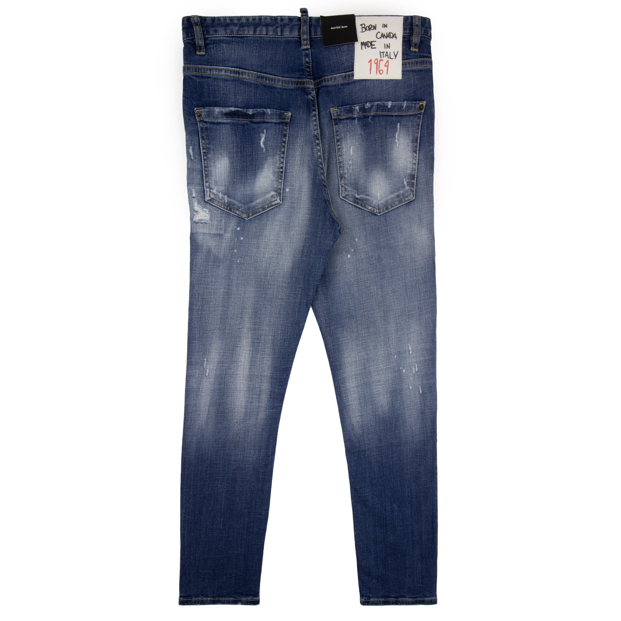 Dsquared2 Light Patch Skater Jean Denim 470
