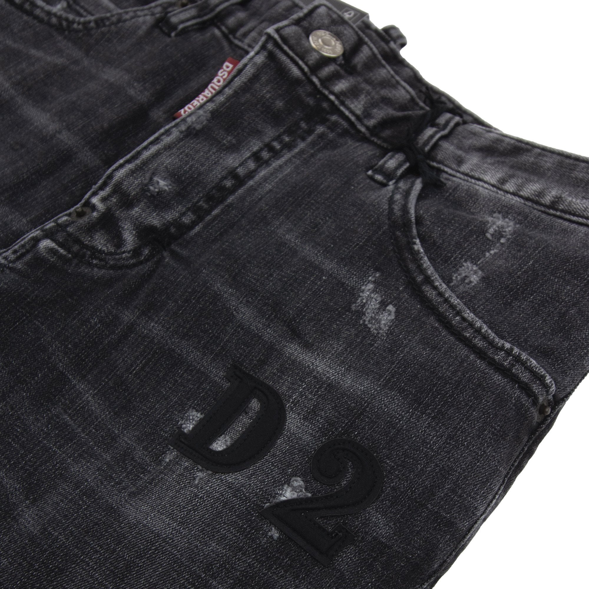 Dsquared2 D2 Ciao Skater Jean Black 900