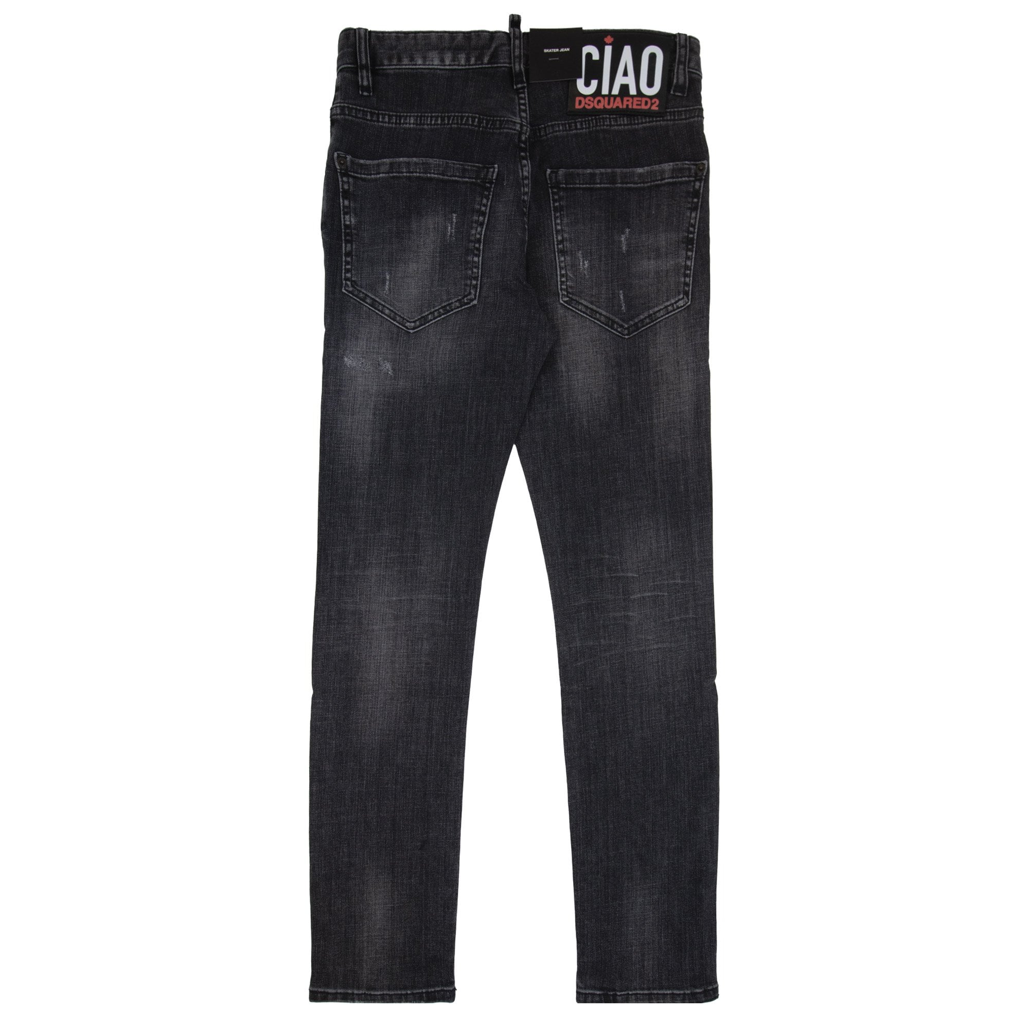 Dsquared2 D2 Ciao Skater Jean Black 900