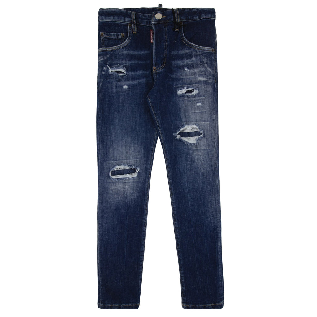 Dsquared2 Back Patch Skater Jean Denim 470