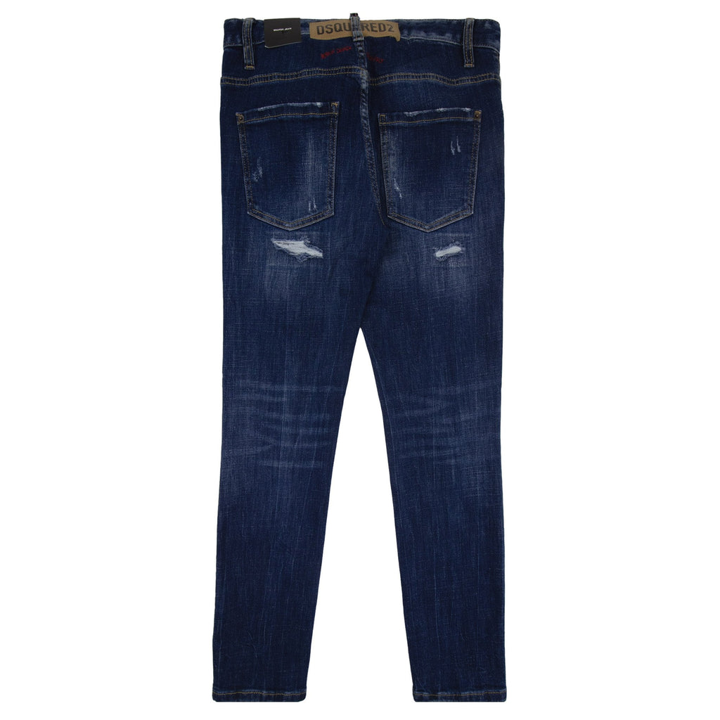 Dsquared2 Back Patch Skater Jean Denim 470