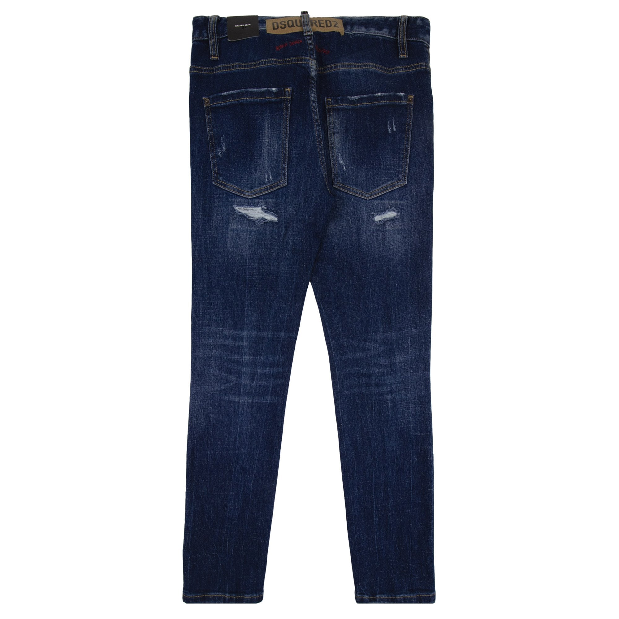 Dsquared2 Back Patch Skater Jean Denim 470
