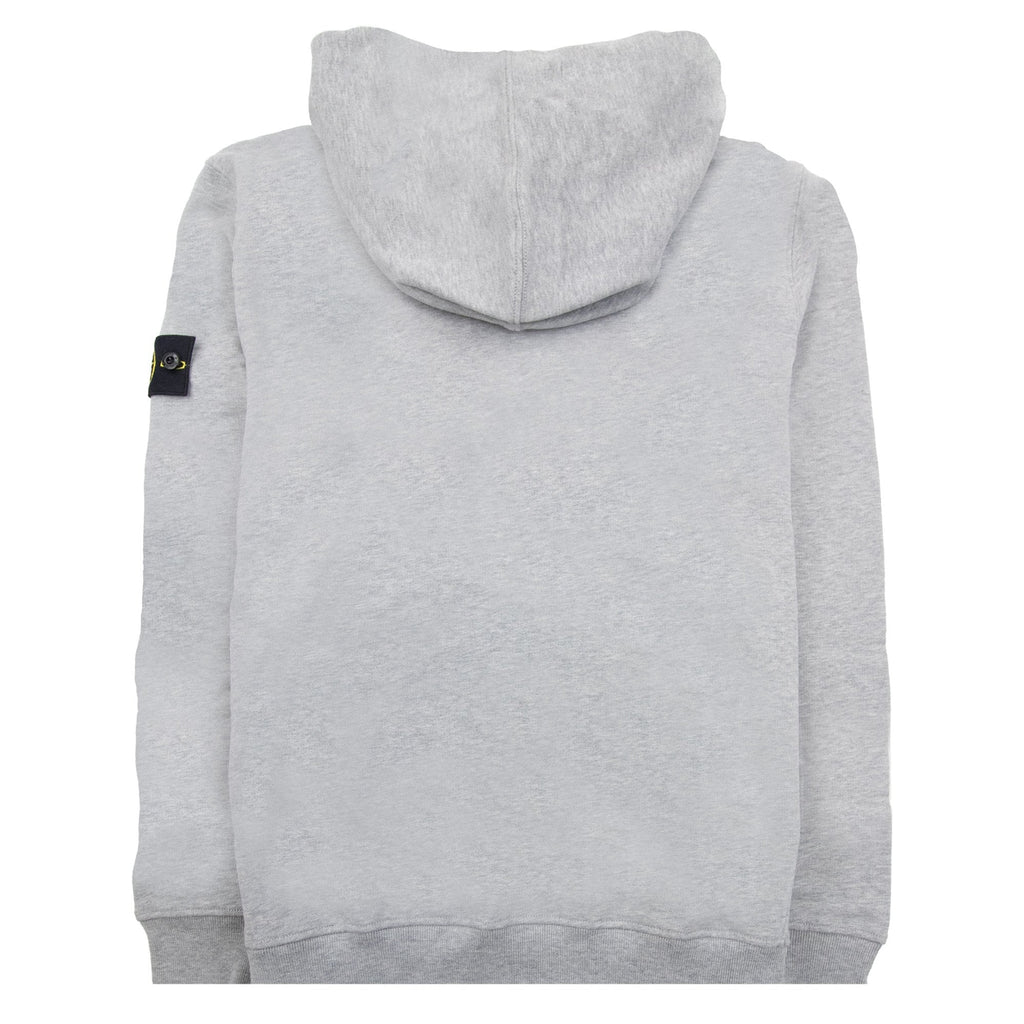 Stone Island 63520 Brushed Organic Cotton Fleece Grey V0m64