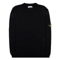 Stone Island 508a3 Crew Knit Sweater Black V0029