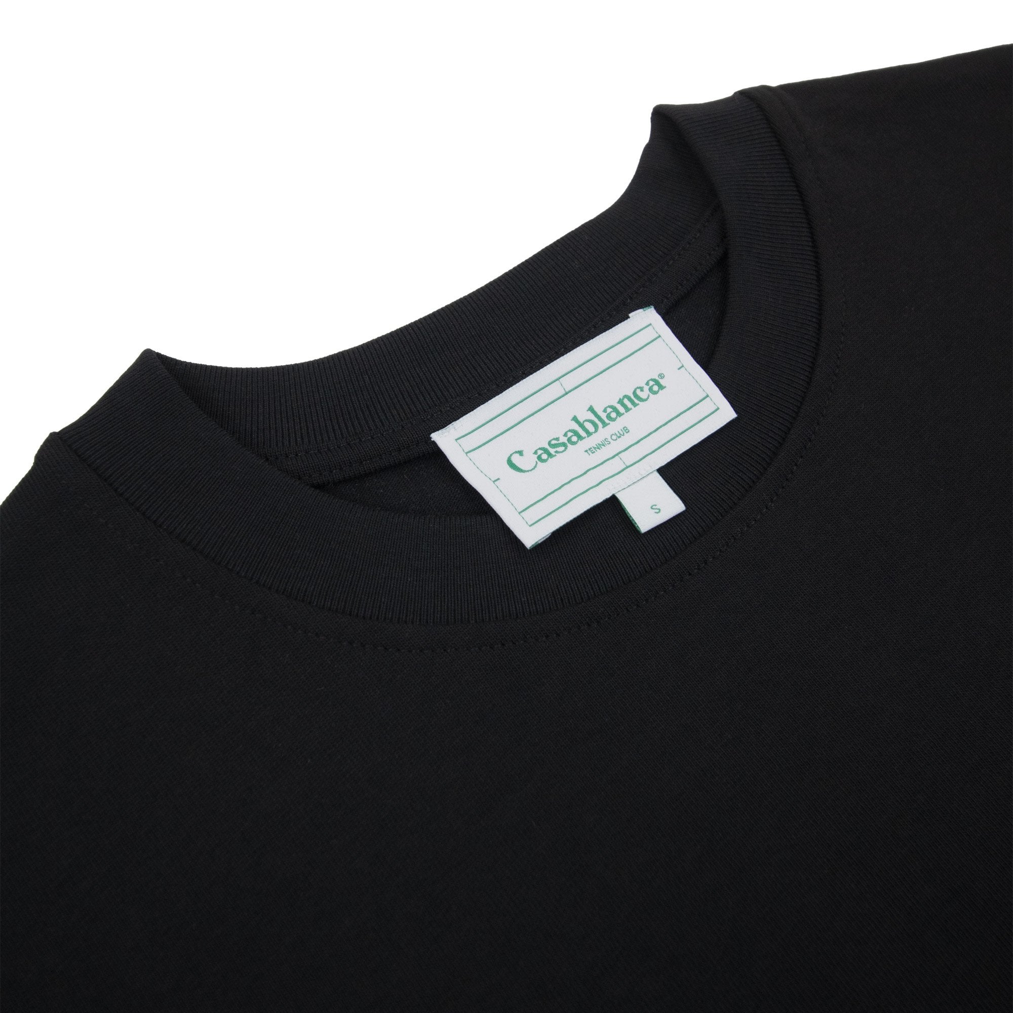 Casablanca Le Jeu Colore Screen T-shirt Black