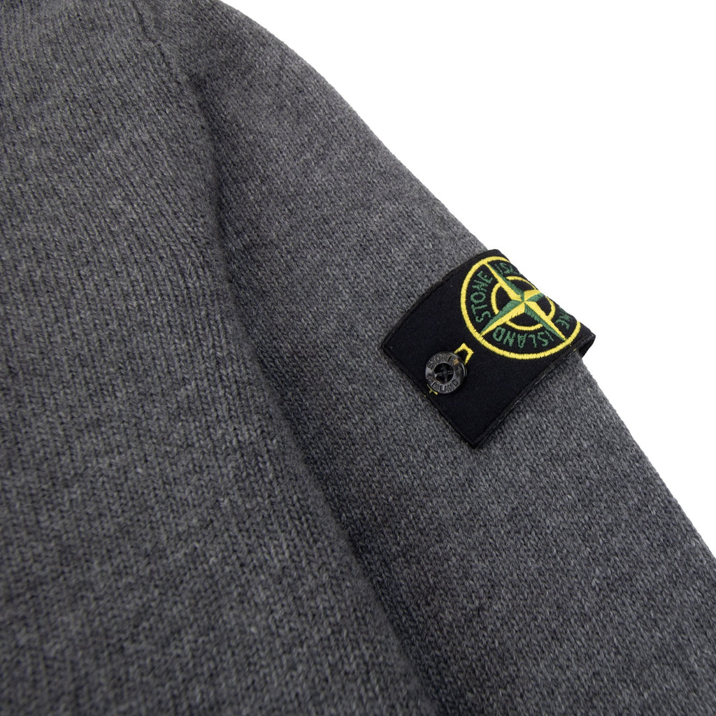 Stone Island 50aa3 Crewneck Knitted Sweatshirt Dark Grey V0065