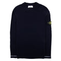 Stone Island 539a3 Stripe Trim Knitted Jumper Navy V0020