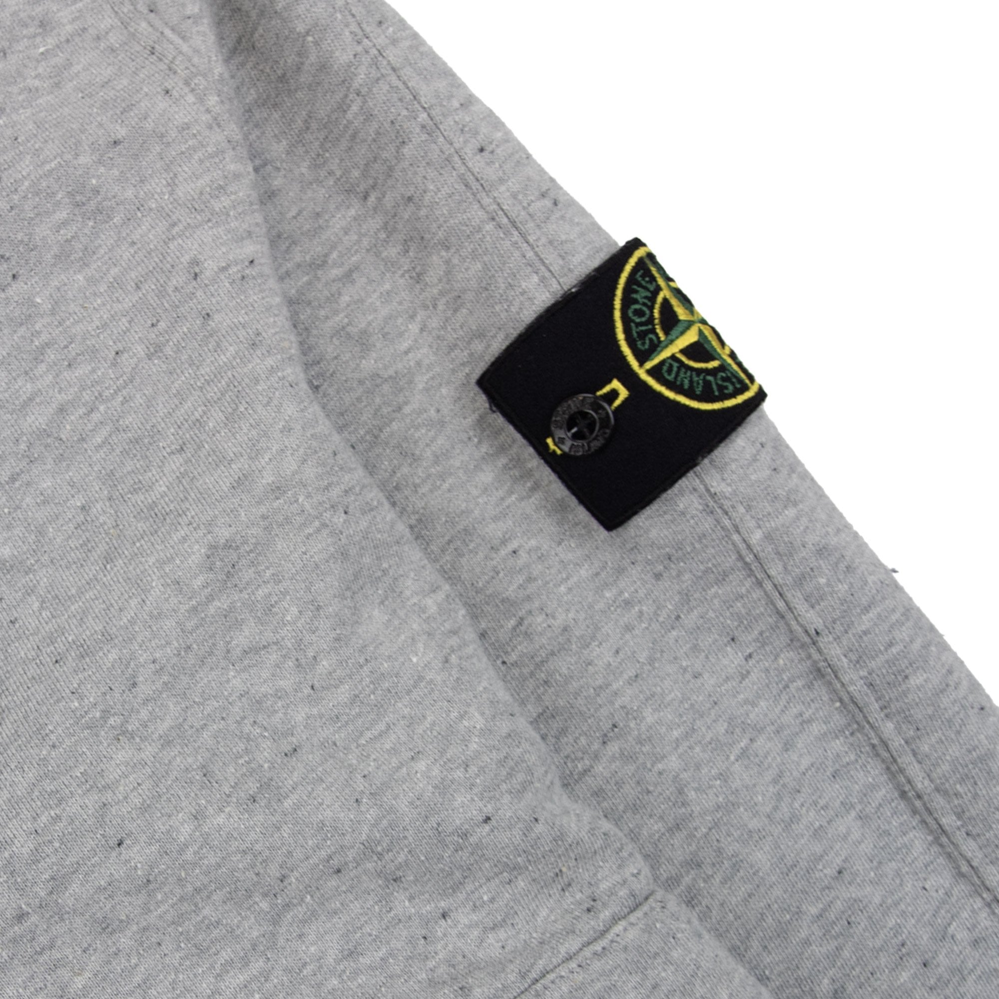 Stone Island Fleck Zip Hoody Light Grey
