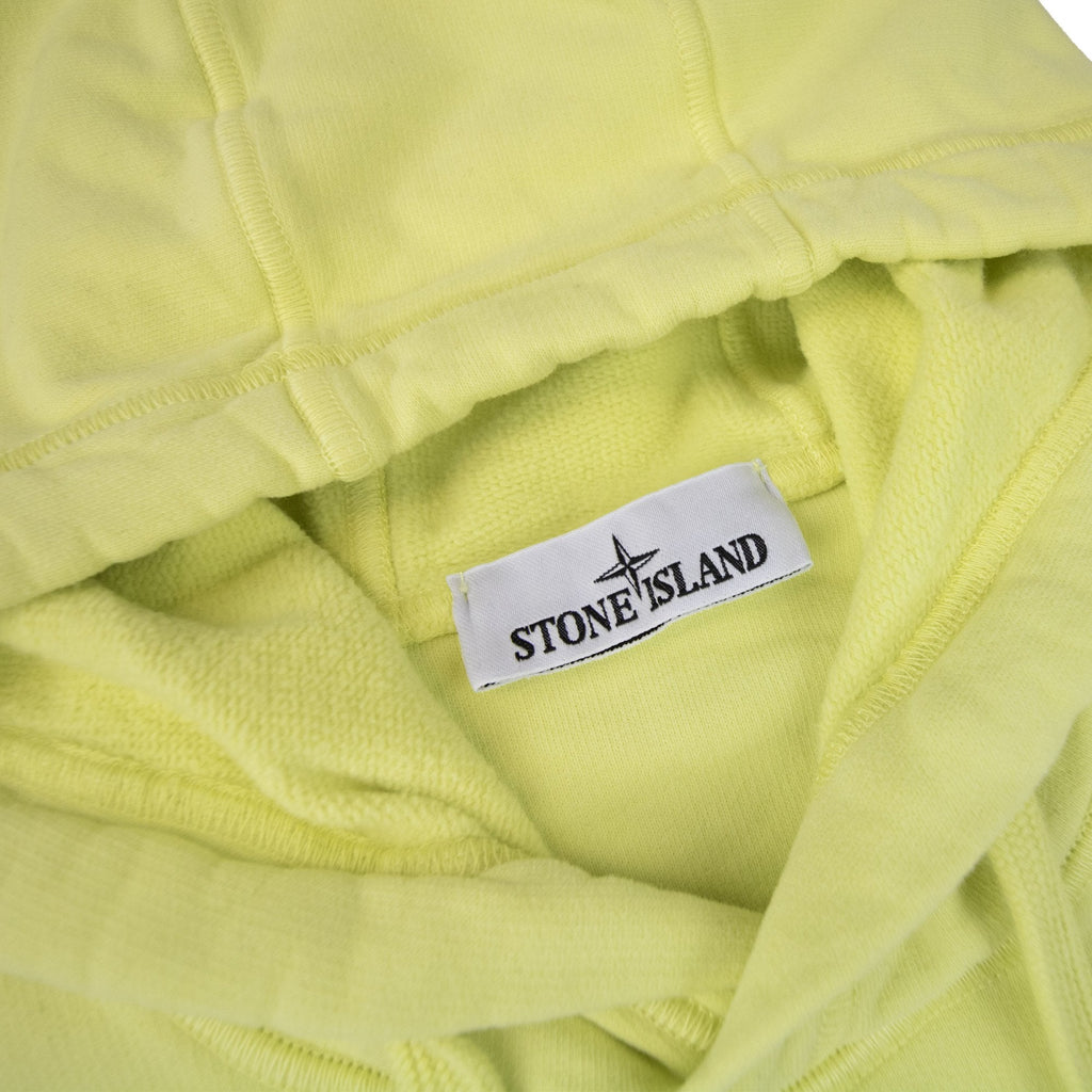 Stone Island 64120 Hoodied Sweatshirt Lemon V0031