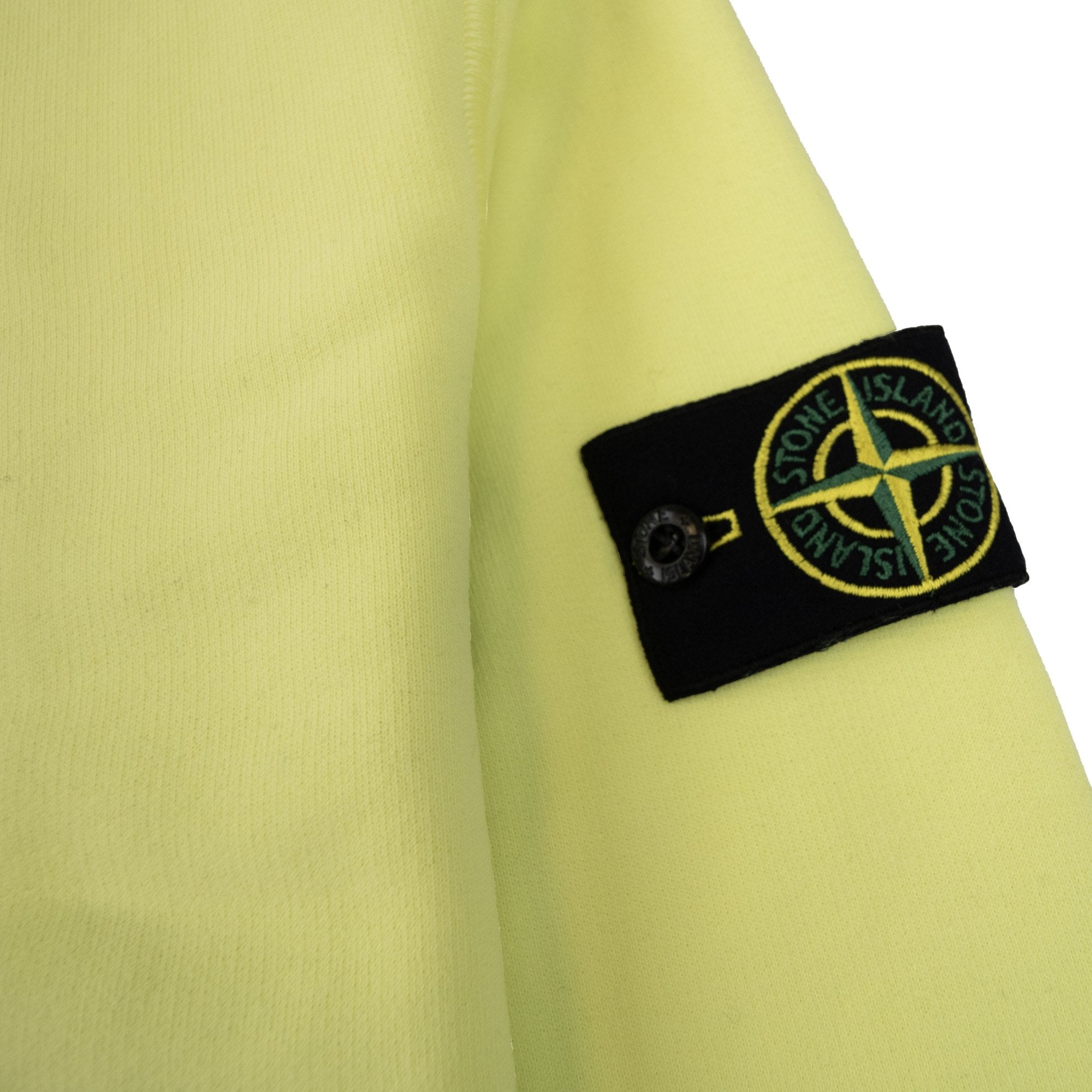 Stone Island 64120 Hoodied Sweatshirt Lemon V0031