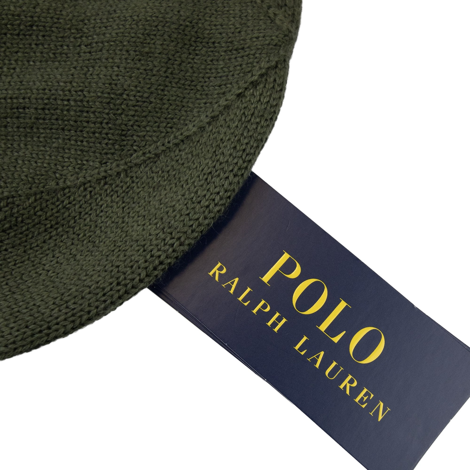 Polo Ralph Lauren Classic Logo Knitted Hat Khaki