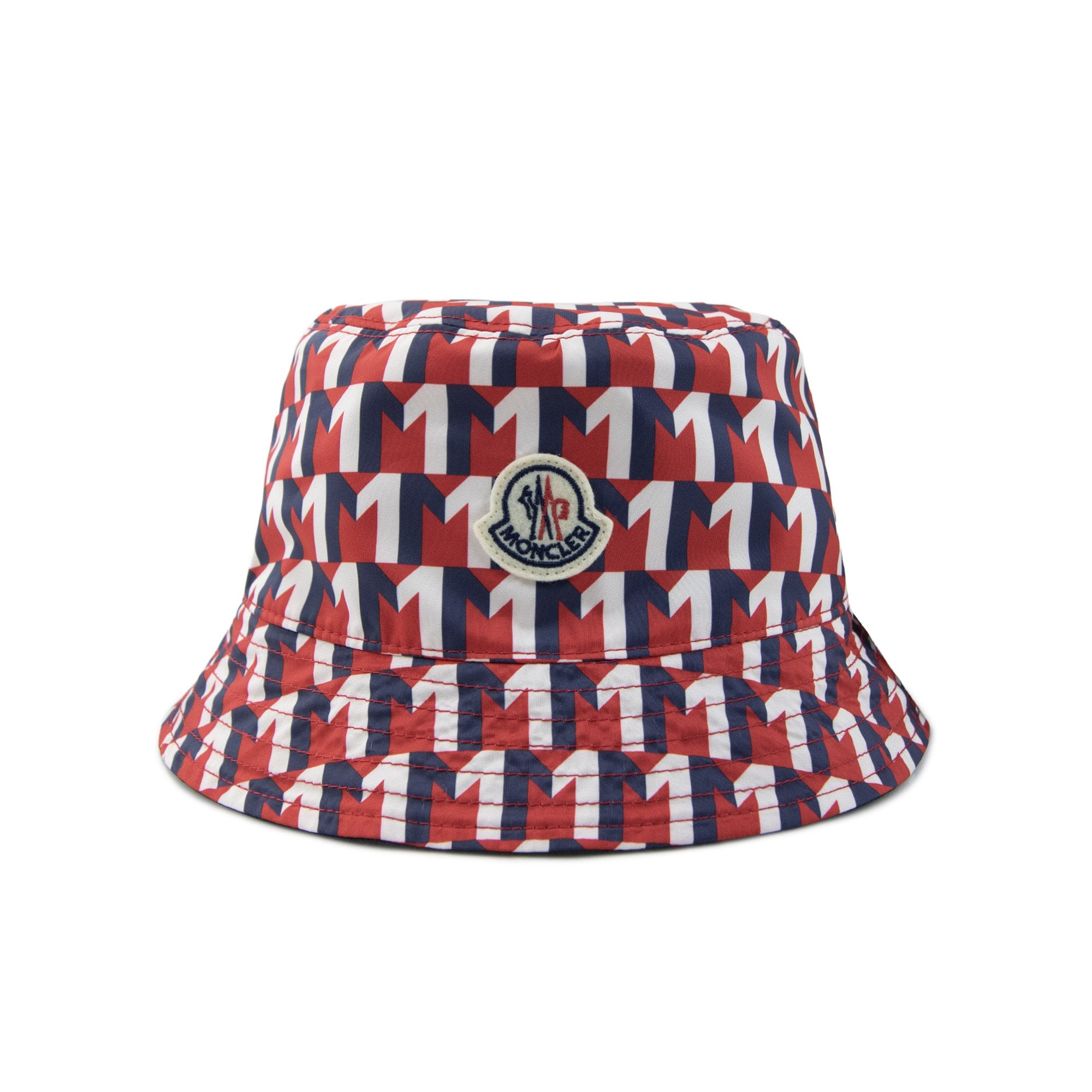 Moncler Logo Reversible Bucket Hat Navy 778