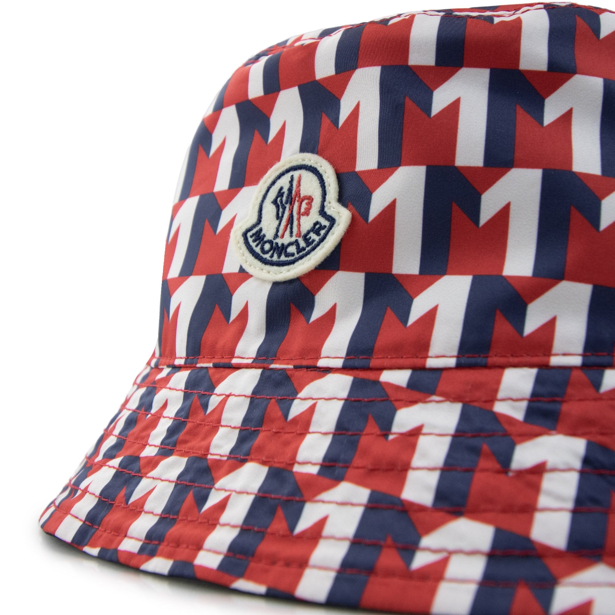 Moncler Logo Reversible Bucket Hat Navy 778