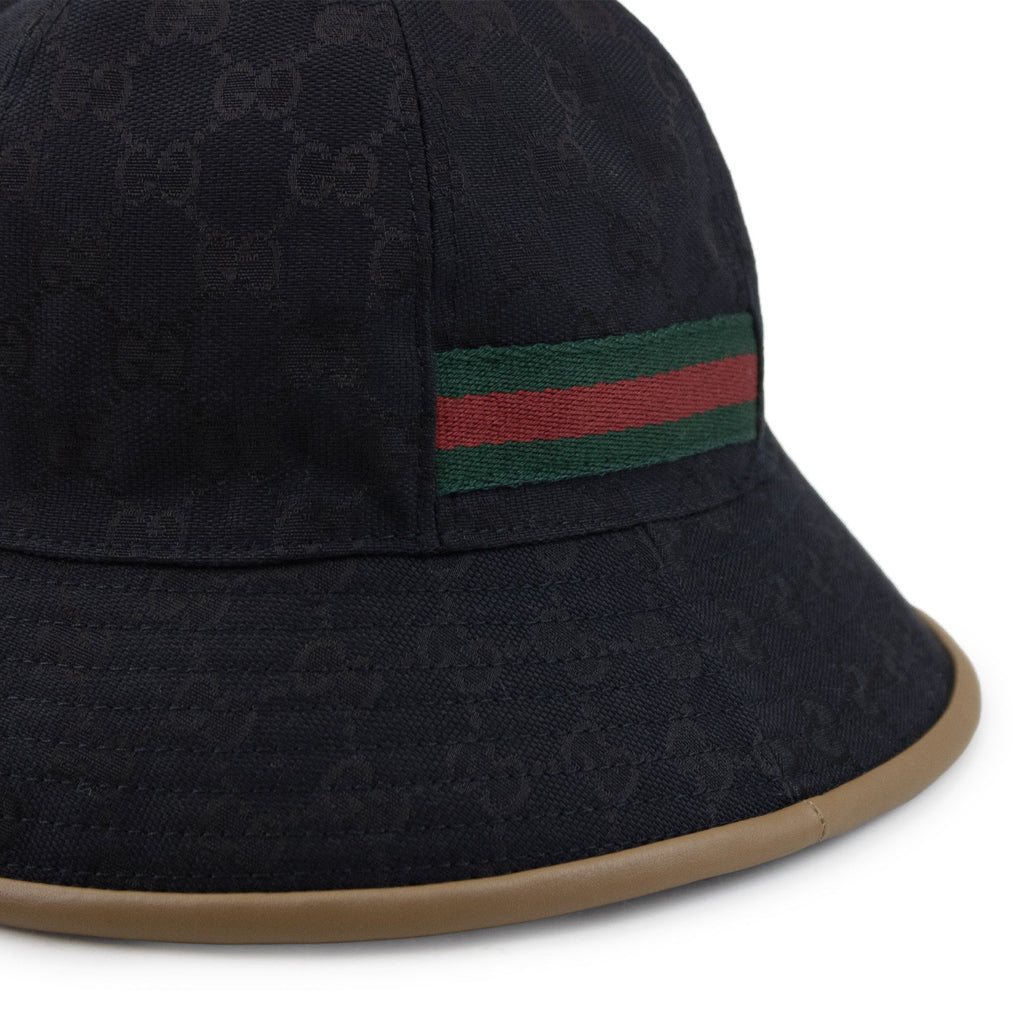 Gucci Gg Sport Bucket Hat Black
