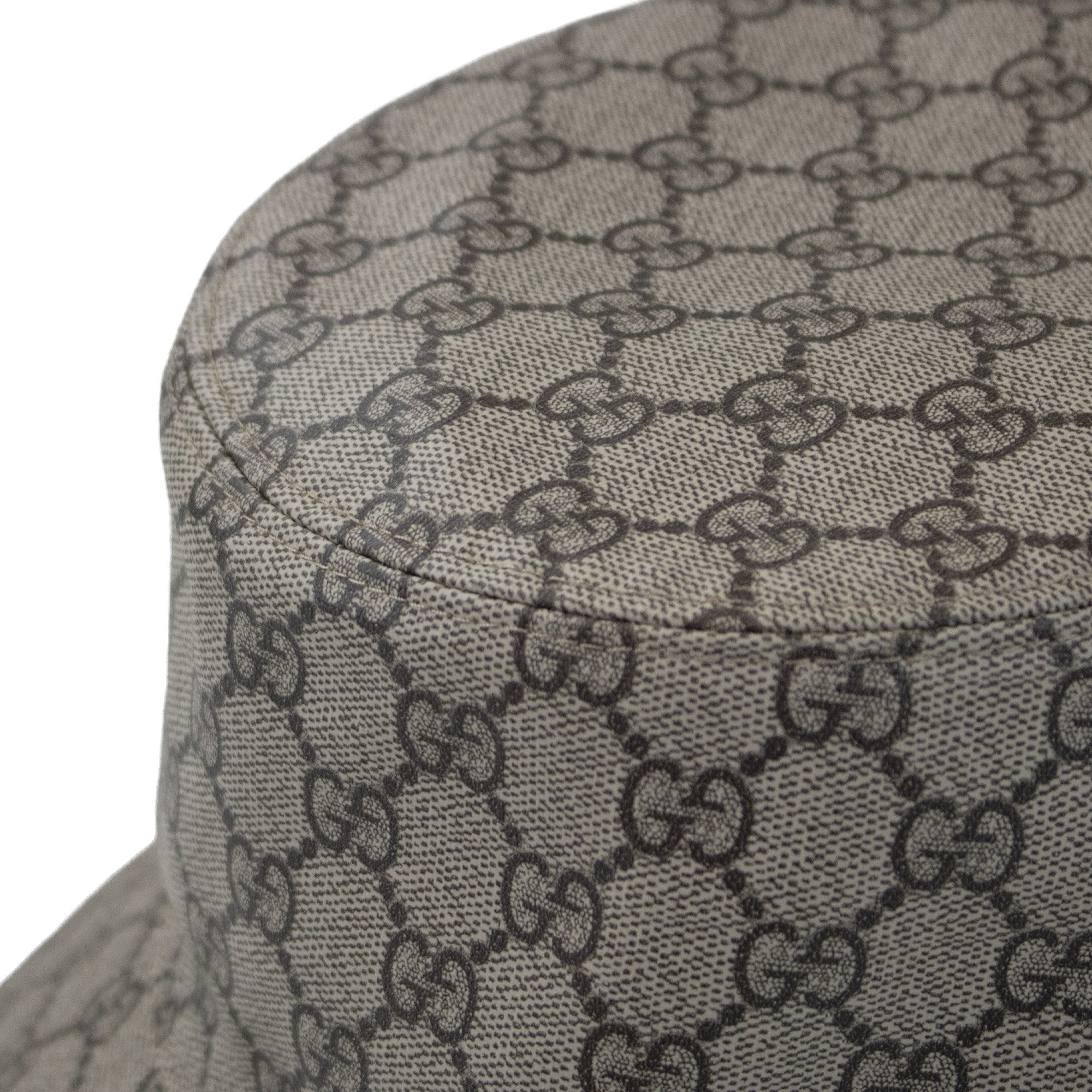 Gucci Gg Monogram Grain Bucket Hat Beige