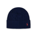 Polo Ralph Lauren Cable-knit Merino Wool-blend Beanie Navy
