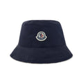 Moncler Logo Reversible Bucket Hat Navy 778
