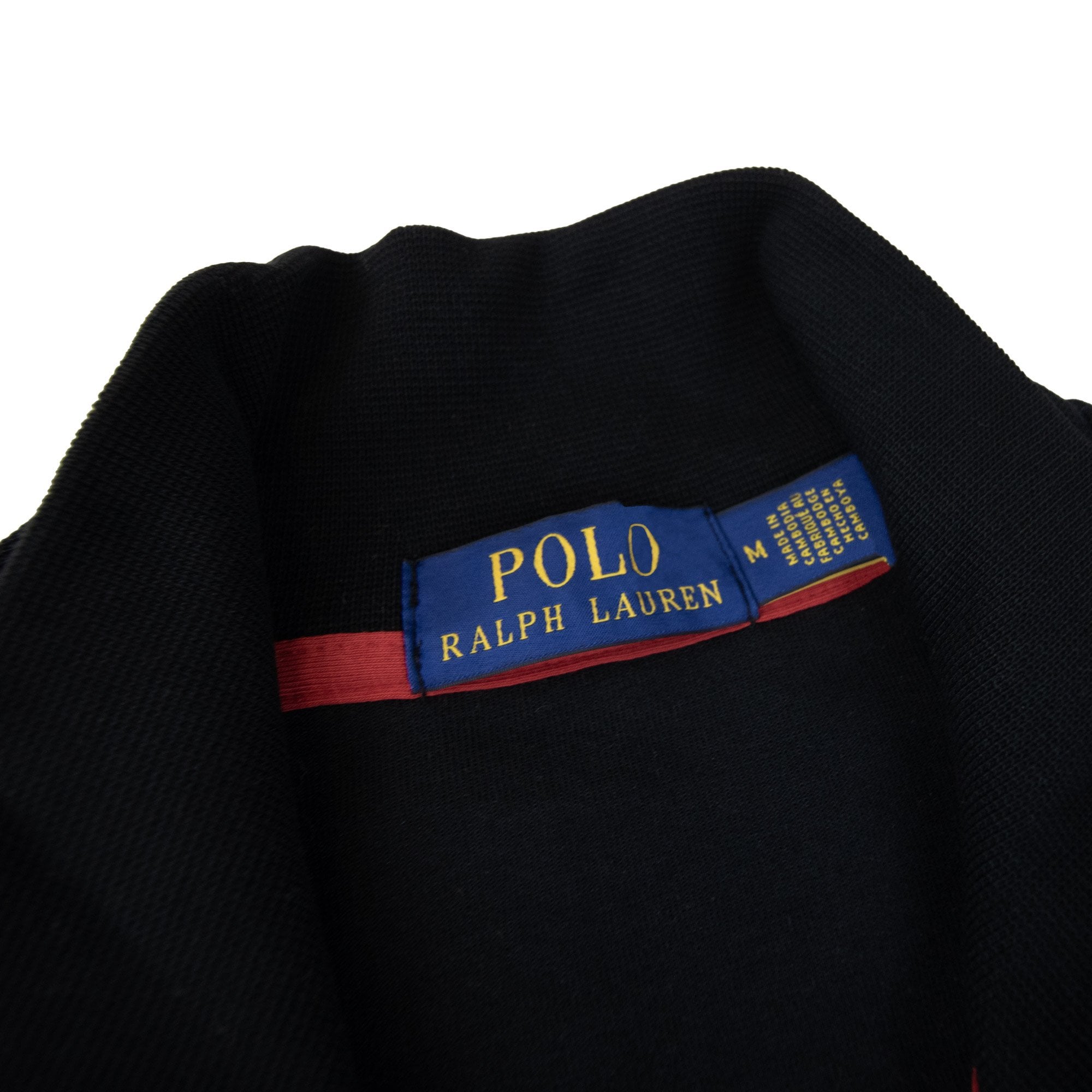 Polo Ralph Lauren Polo Long Sleeve Track Top Black