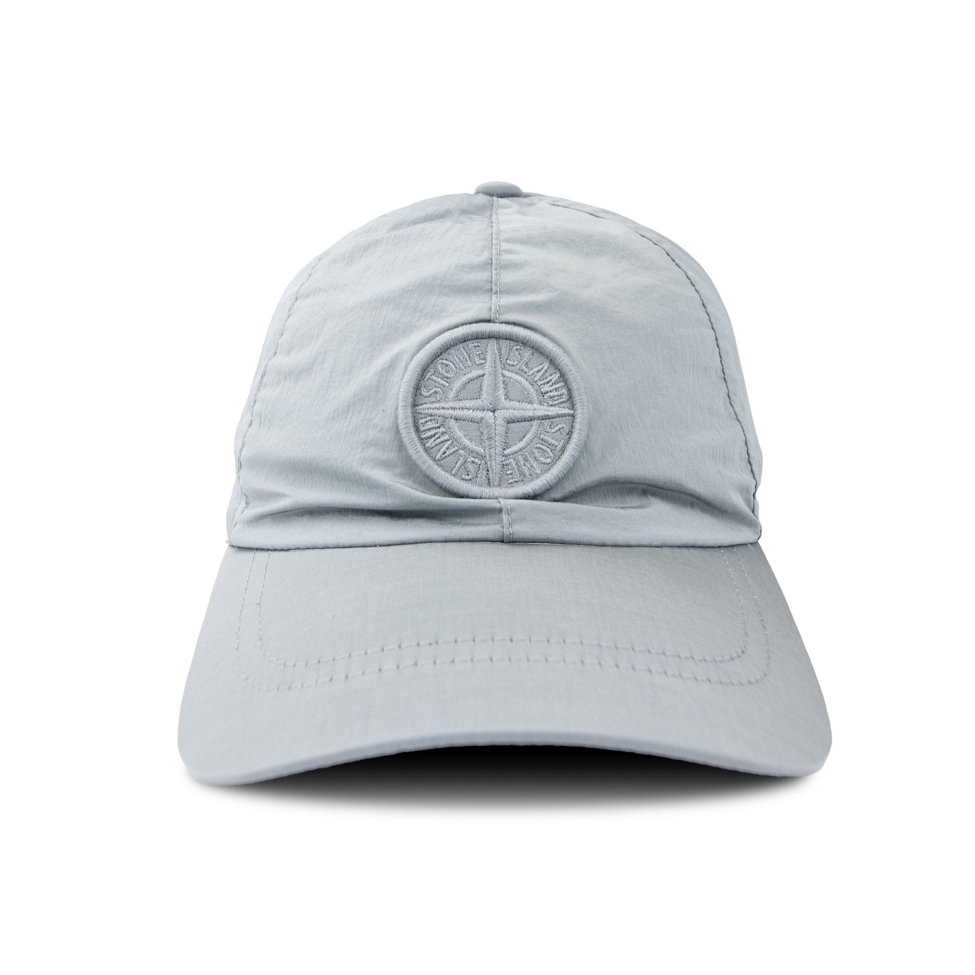 Stone Island Junior 90364 Nylon Metal Embroidered Cap Dust Grey V0064