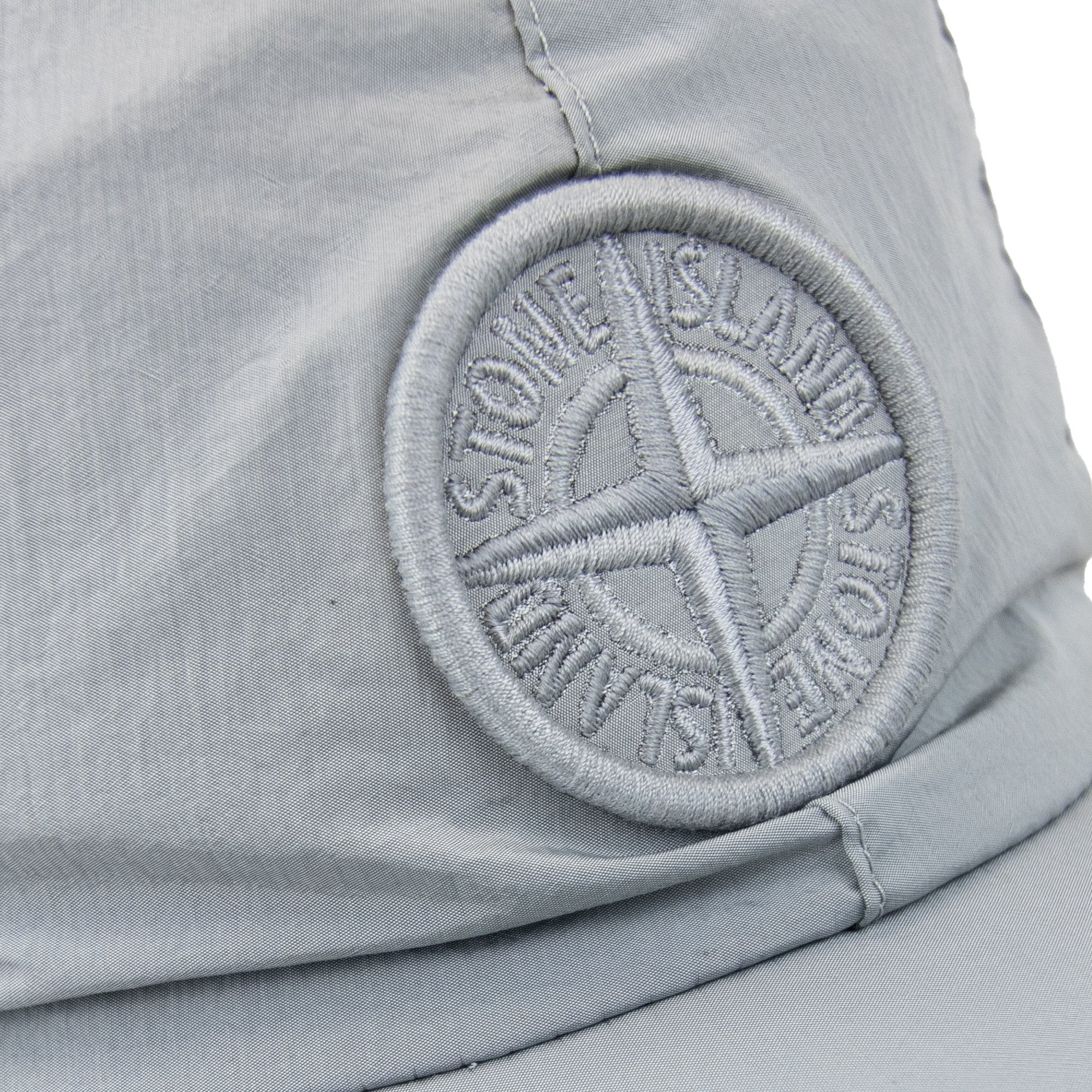 Stone Island Junior 90364 Nylon Metal Embroidered Cap Dust Grey V0064