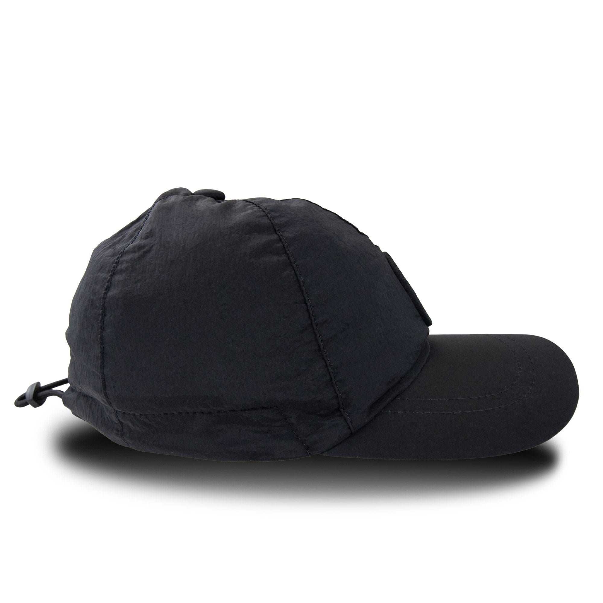 Stone Island Junior 90364 Nylon Metal Embroidered Cap Black V0029