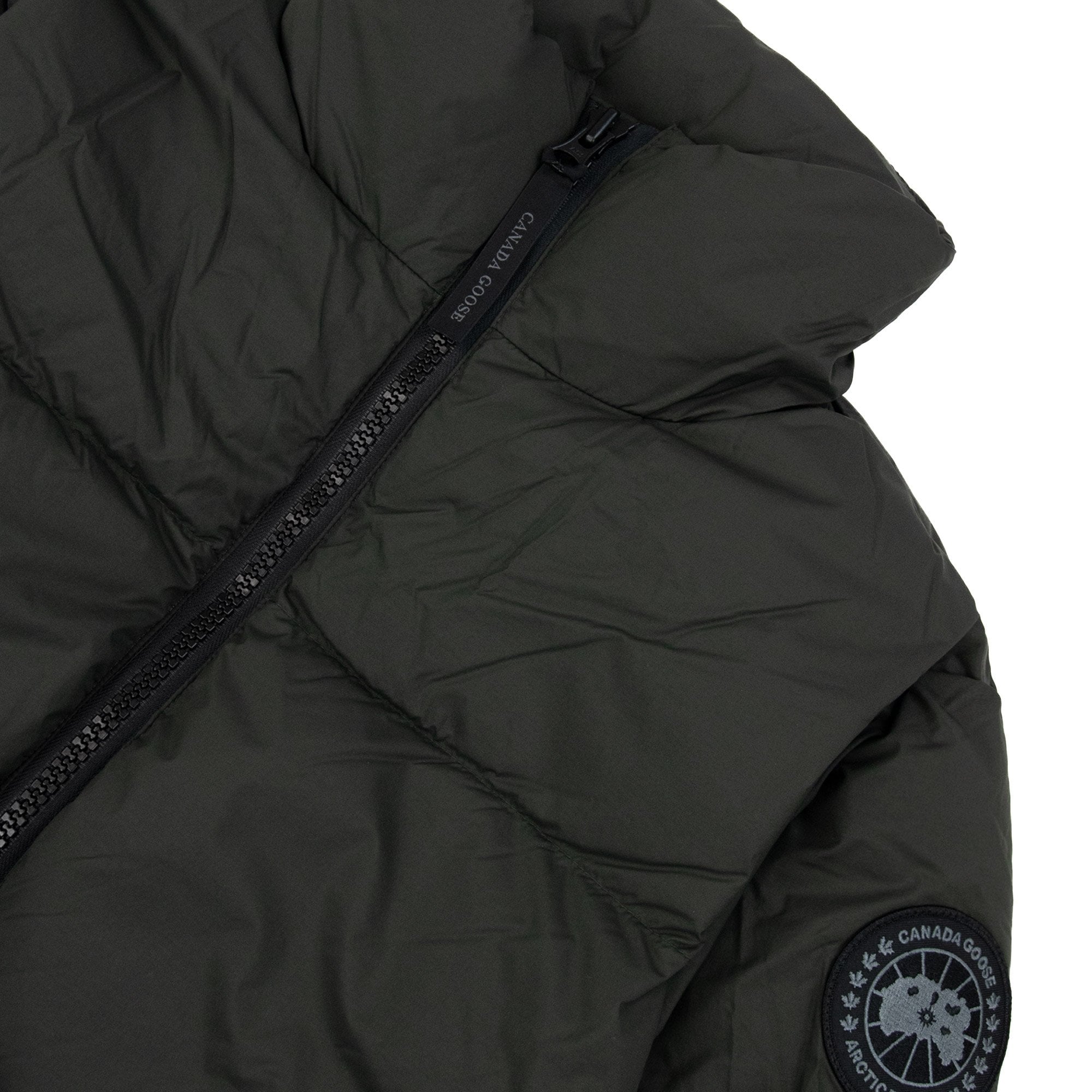Canada Goose Lawrence Puffer Jacket Black Disc Volcano