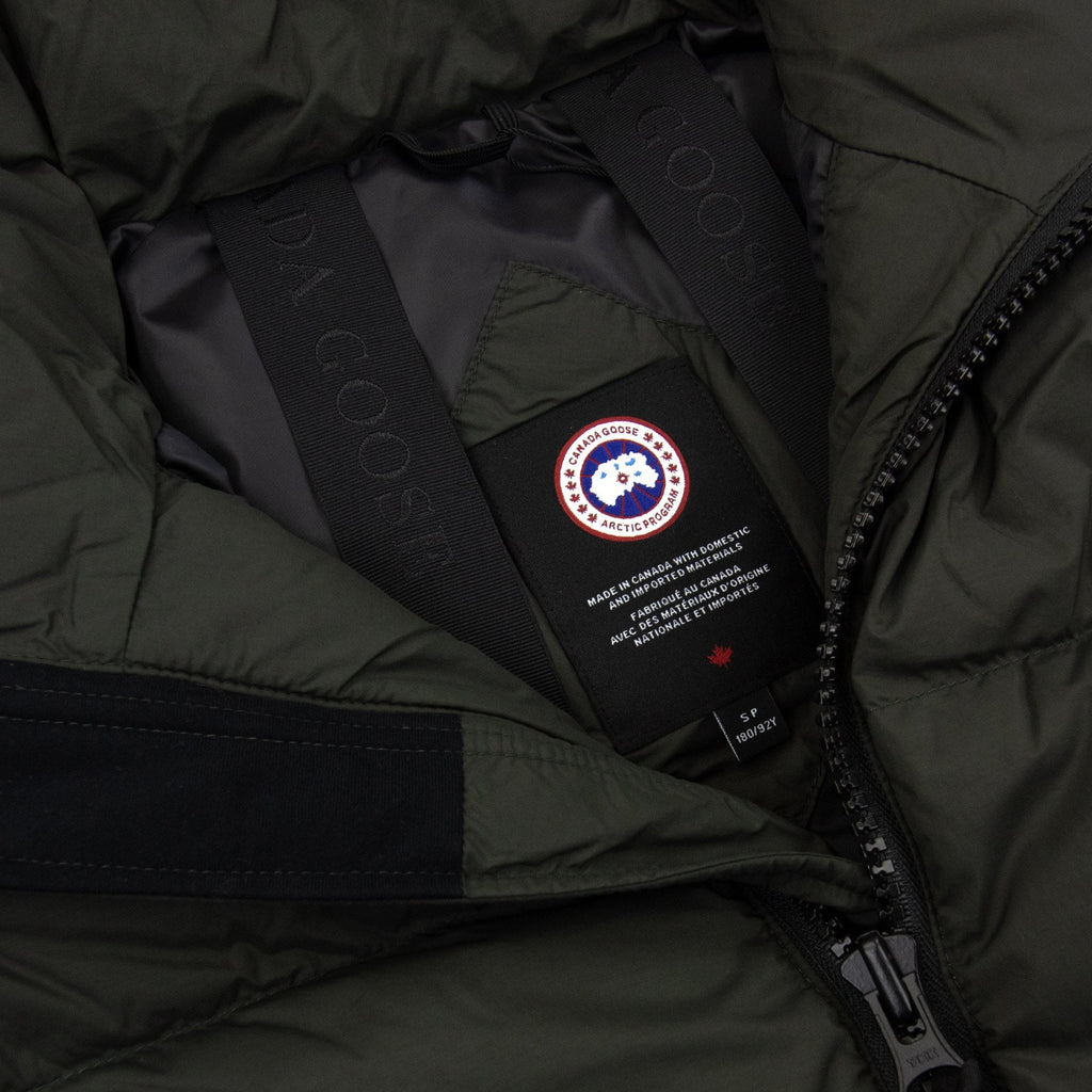 Canada Goose Lawrence Puffer Jacket Black Disc Volcano