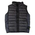 Stone Island Junior G0224 Loom Woven Chambers R-nylon Down-tc Black V0029