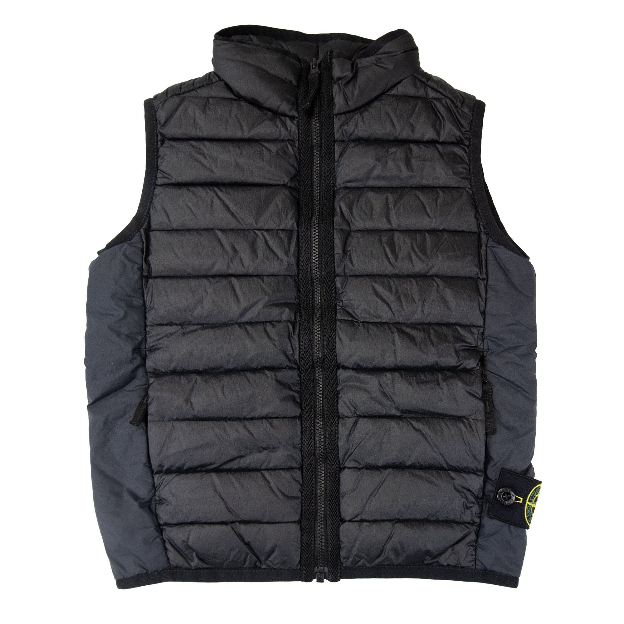 Stone Island Junior G0224 Loom Woven Chambers R-nylon Down-tc Black V0029