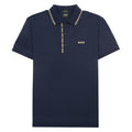 Hugo Boss Paule 4 Slim Fit Branded Placket Polo Navy 403