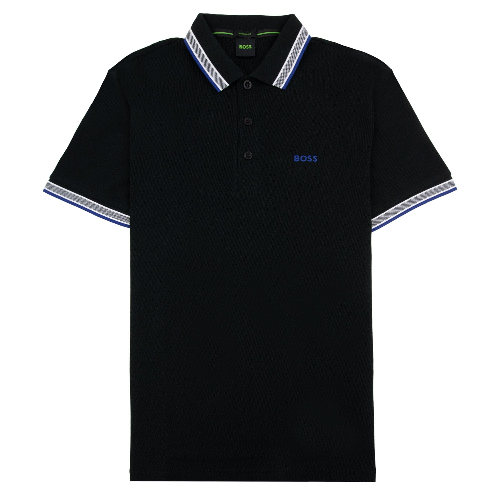 Hugo Boss Paddy Embroidered Logo Polo Black 009