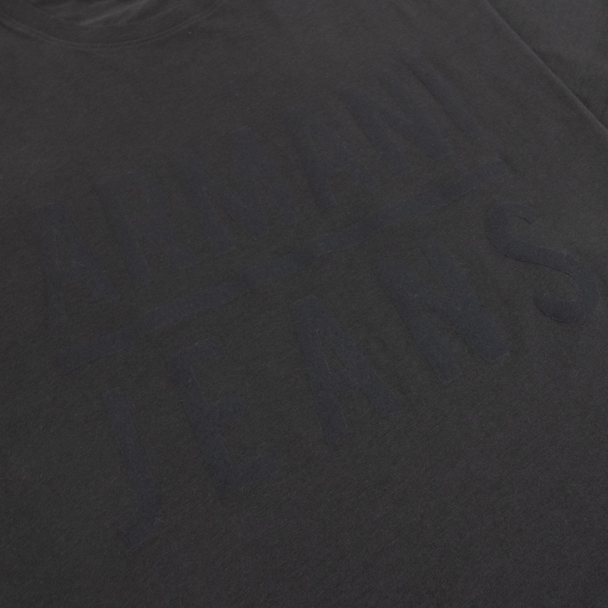 Armani Jeans Embossed Logo T Shirt Black