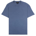 Emporio Armani Rubber Logo T Shirt Dark Blue