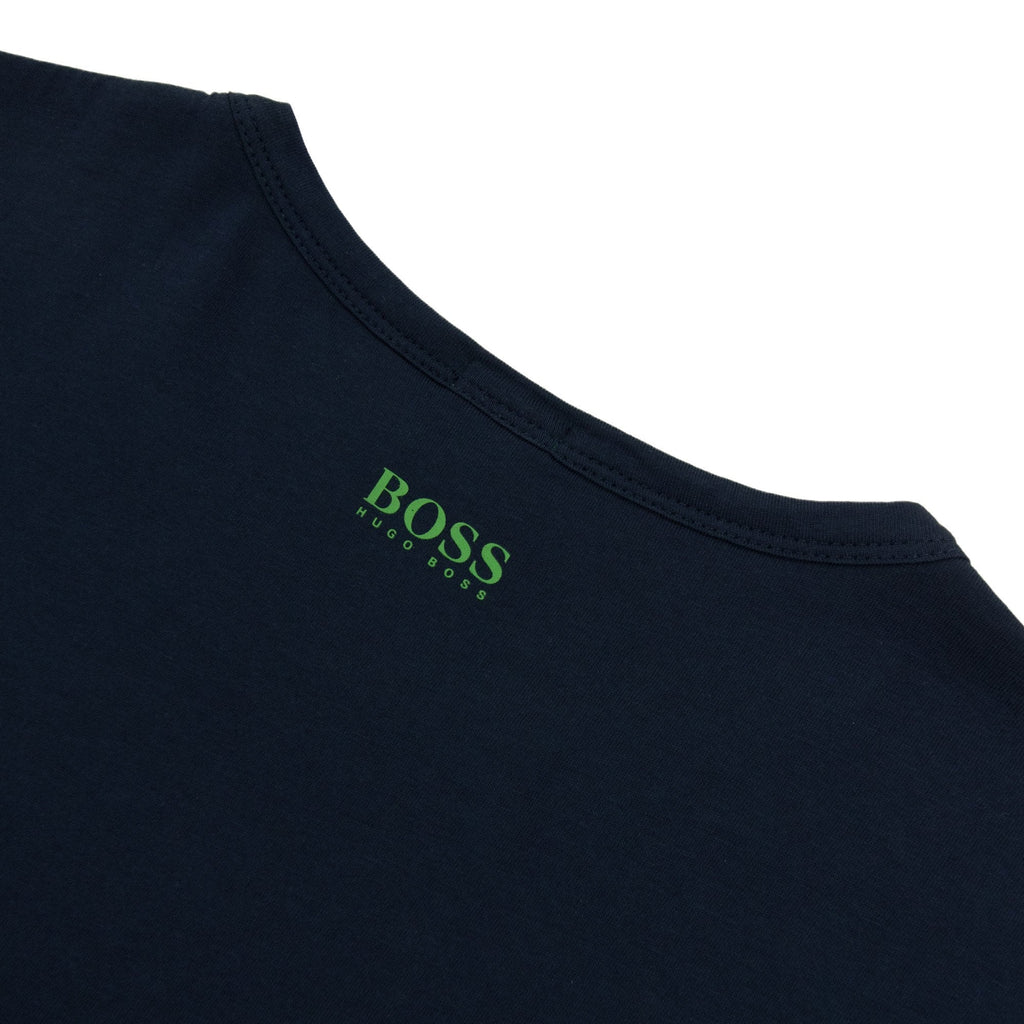 Hugo Boss Tee 7 Logo T Shirt Navy 410