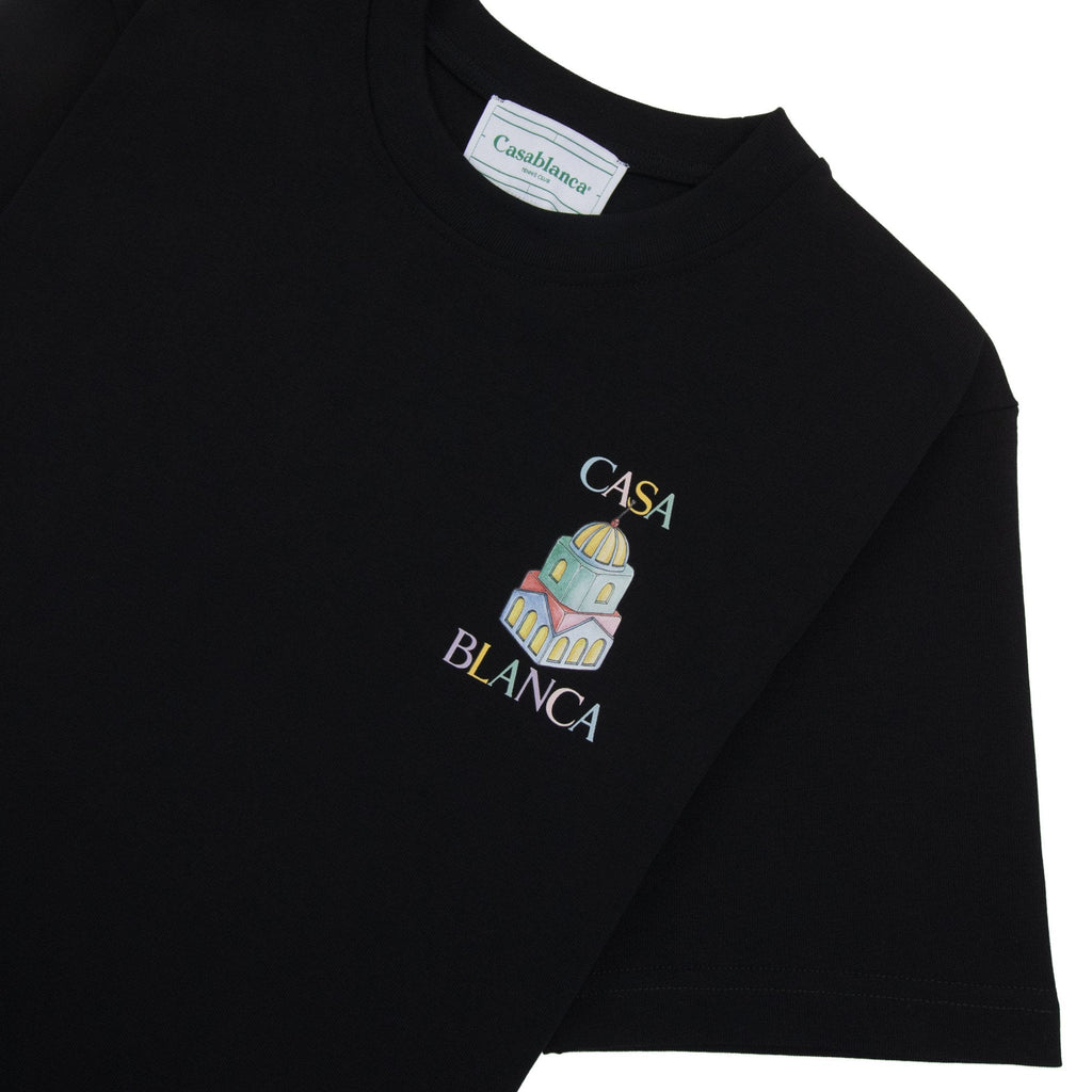 Casablanca Objets En Vrac Printed T Shirt Black