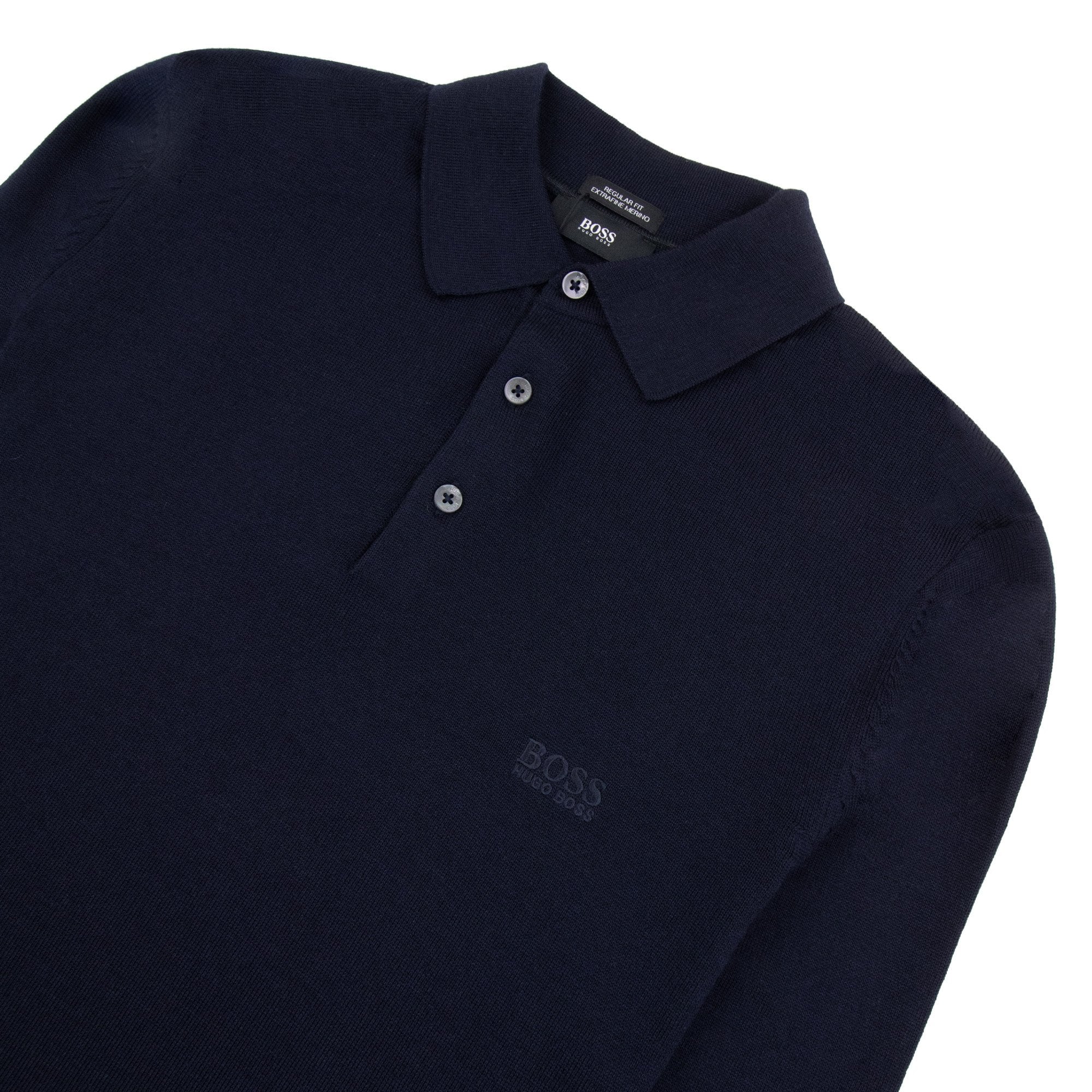 Hugo Boss Banet-b Knit Polo Navy