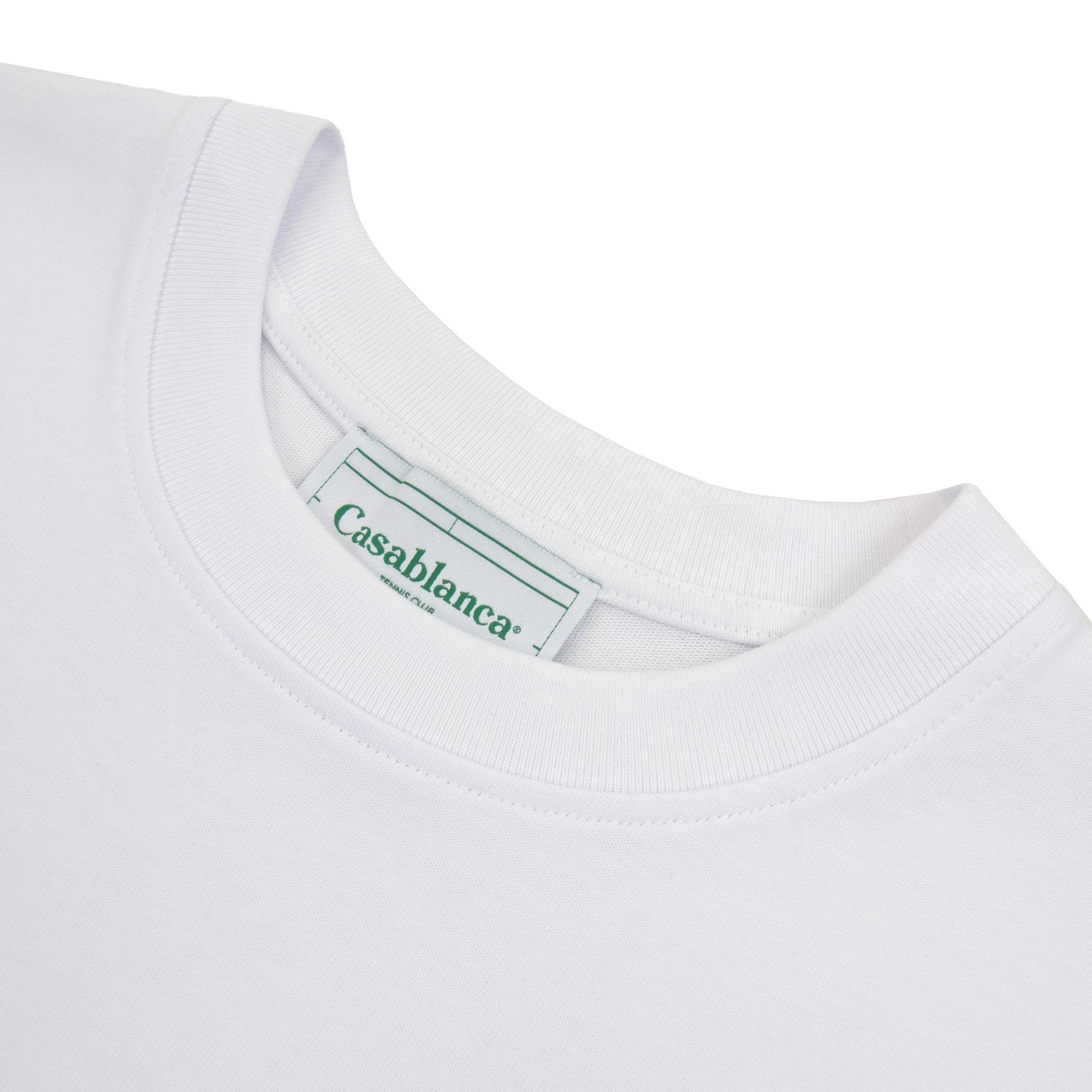 Casablanca Objets En Vrac Printed T Shirt White 001