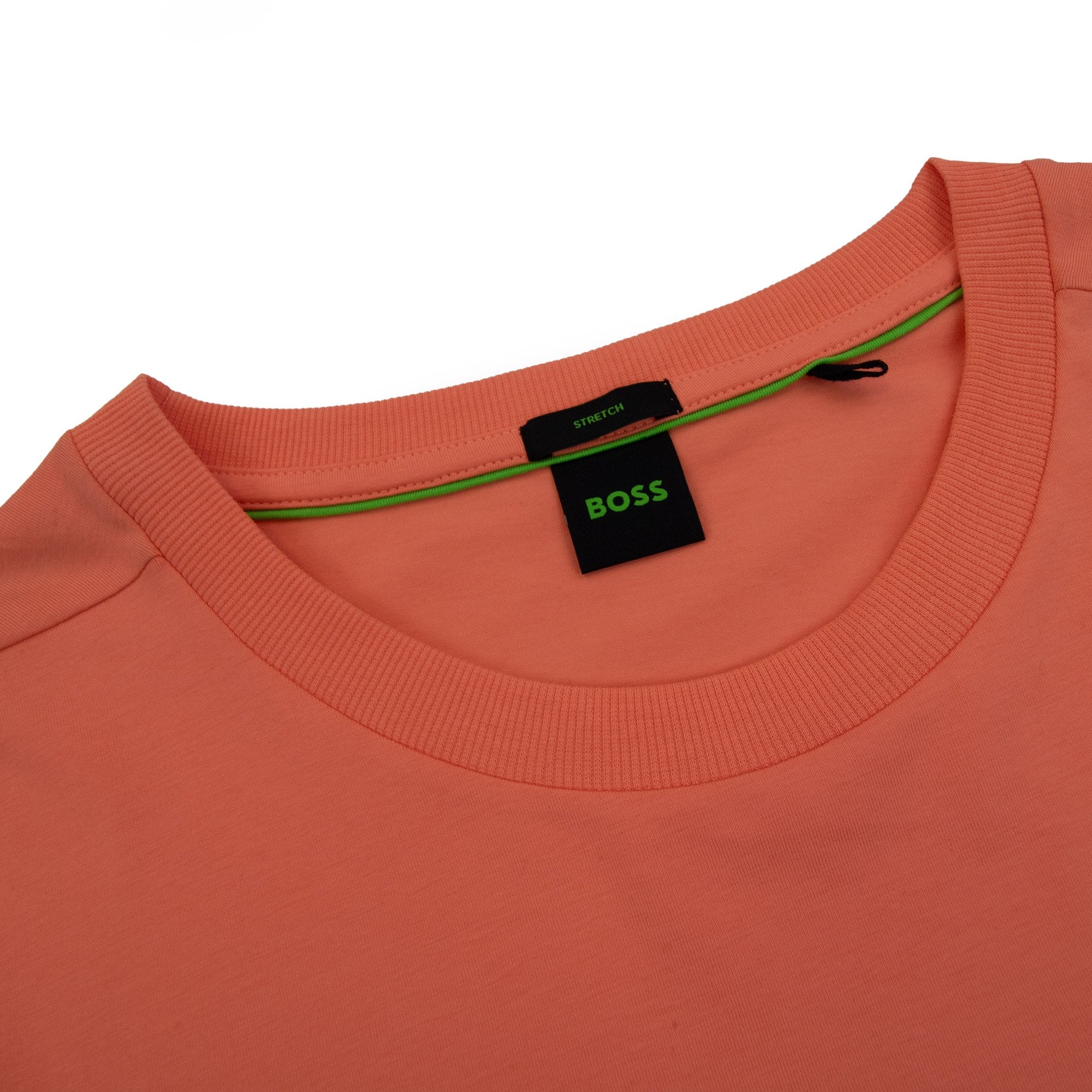 Hugo Boss Tee Contrast Logo T Shirt Orange 650