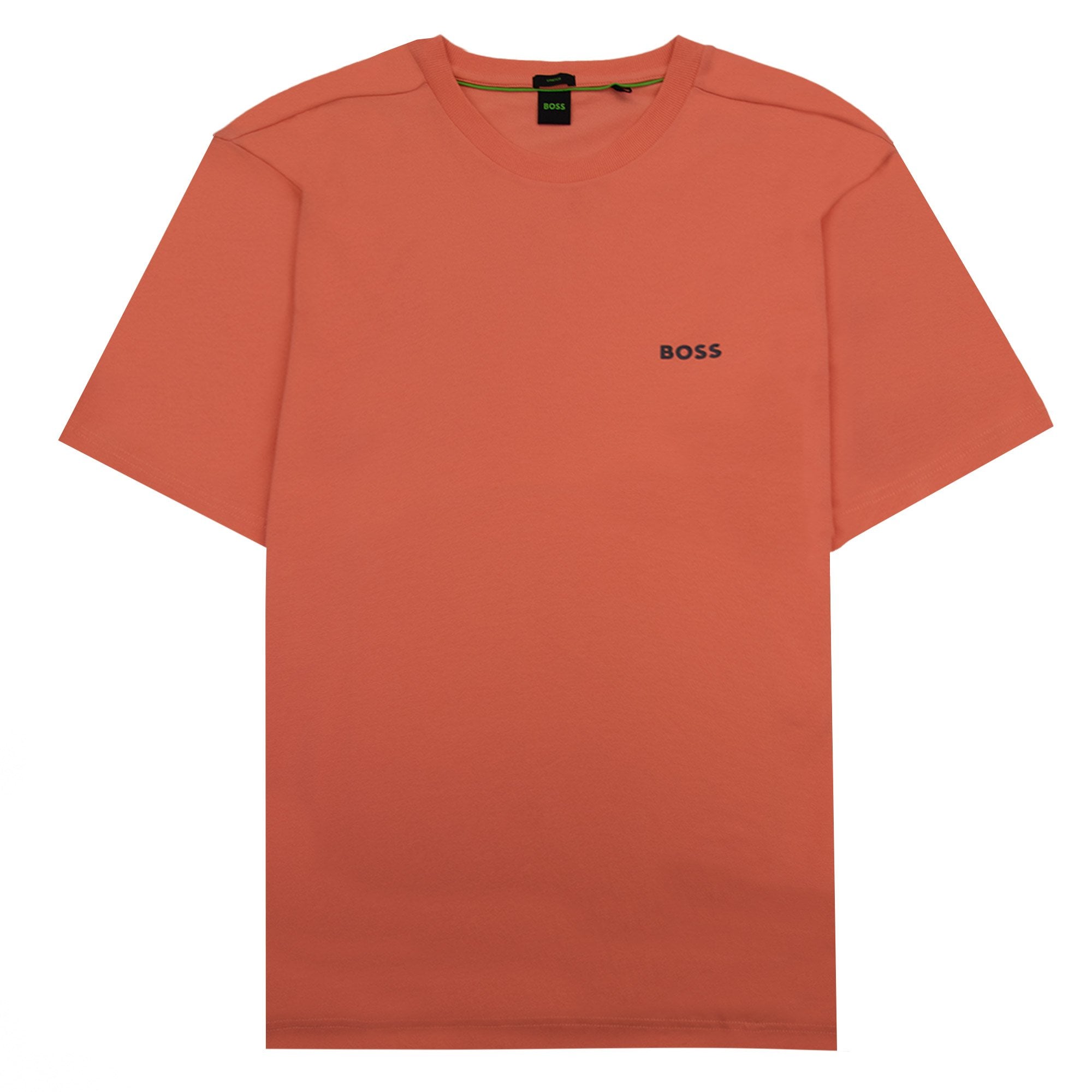Hugo Boss Tee Contrast Logo T Shirt Orange 650